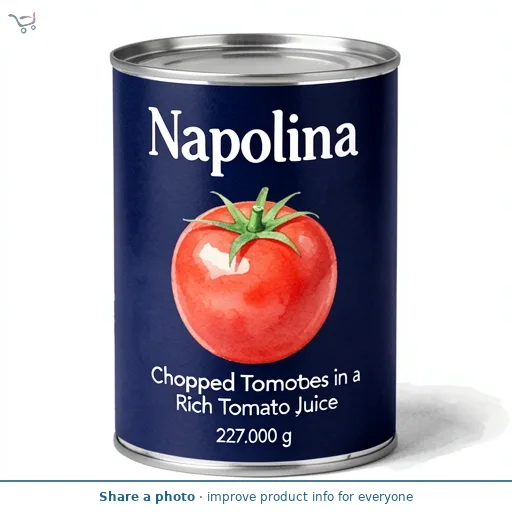 Napolina Chopped Tomatoes in a Rich Tomato Juice