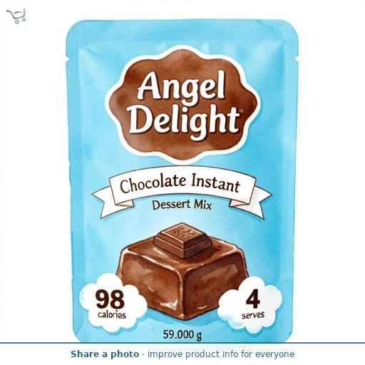 Angel Delight Chocolate Instant Dessert Mix 59g