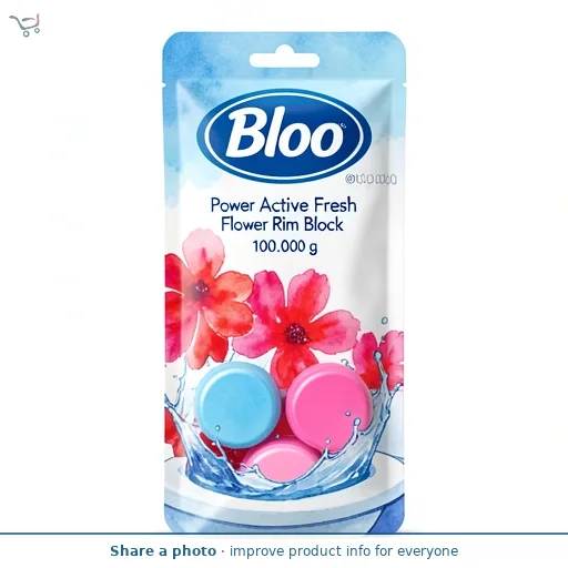 Bloo Power Active Fresh Flower Rim Block