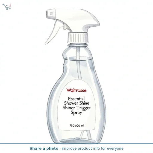Waitrose Essential Shower Shine Trigger Spray