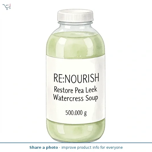 RE:NOURISH Restore Pea Leek Watercress Soup