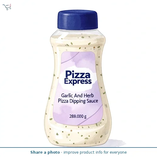 Pizza Express Garlic And Herb Pizza Dipping Sauce
