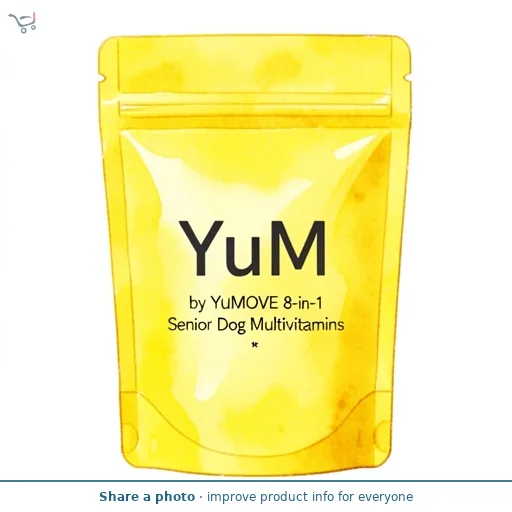 YUM by YuMOVE 8-in-1 Senior Dog Multivitamins