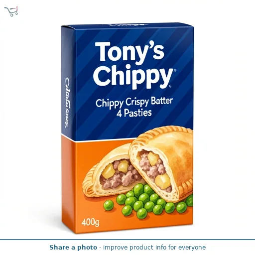 Tony's Chippy Chippy Crispy Batter 4 Pasties 400g