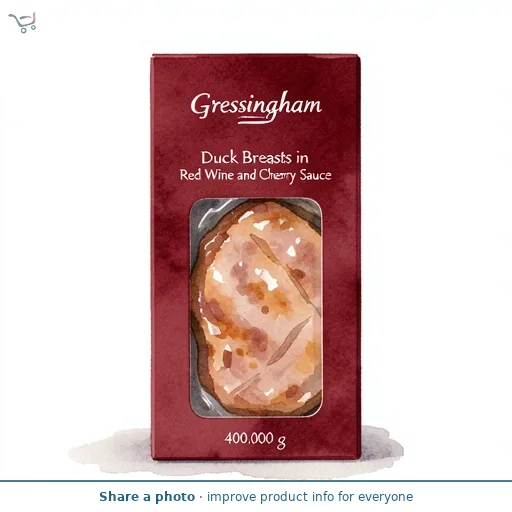 Gressingham Bistro Duck Breasts with Red Wine & Cherry Sauce x2 400g