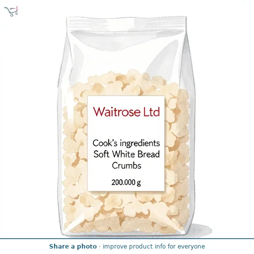 Cook's ingredients Soft White Bread Crumbs