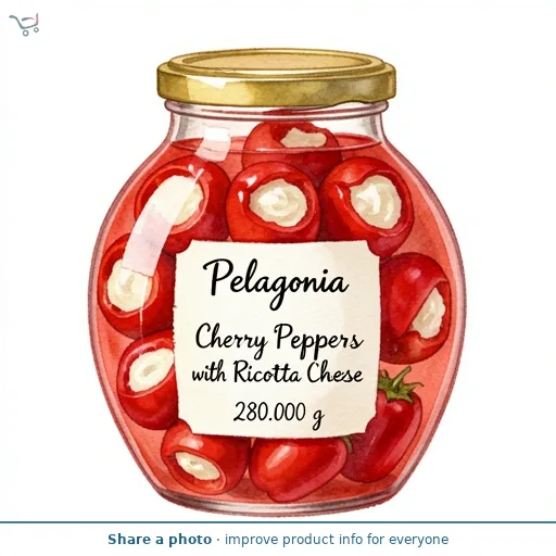 Cherry Peppers with Ricotta Cheese