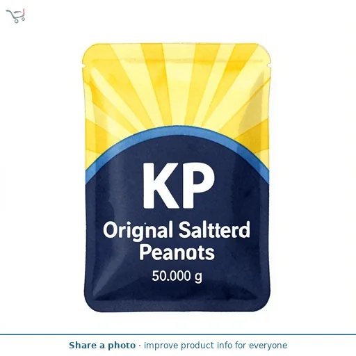 Kp Original Salted Peanuts 50G