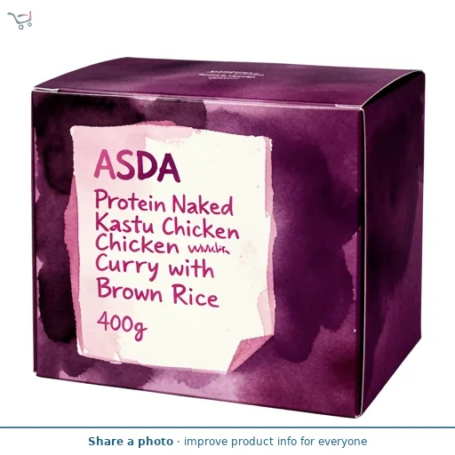 ASDA Protein Naked Katsu Chicken Curry with Brown Rice 400g