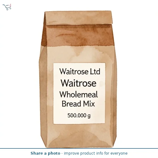 Waitrose Wholemeal Bread Mix