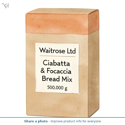Waitrose Ciabatta & Focaccia Bread Mix