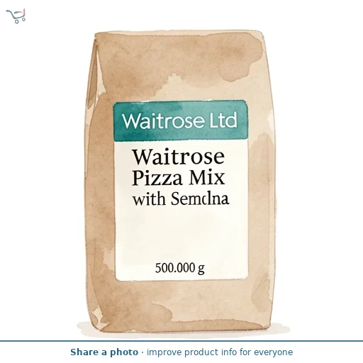Waitrose Pizza Mix with Semolina