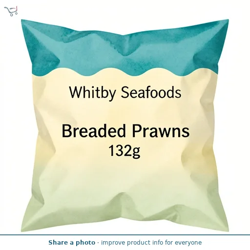 Whitby Seafoods Breaded Prawns 132g