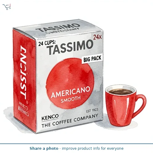Tassimo Americano Smooth Coffee Pods x24