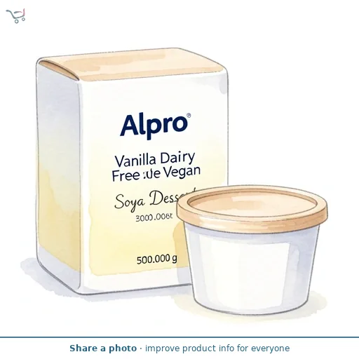 Alpro Vanilla Dairy Free Vegan Soya Dessert