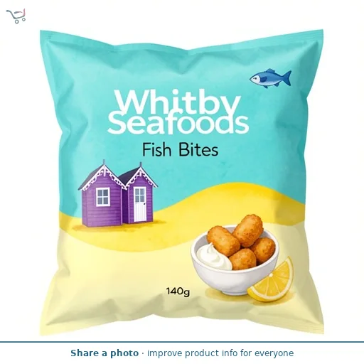 Whitby Seafoods Fish Bites 140g