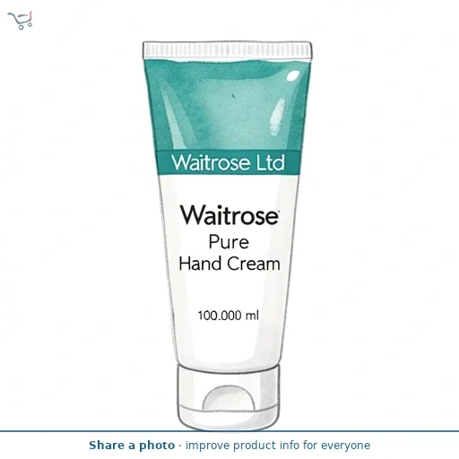 Waitrose Pure Hand Cream