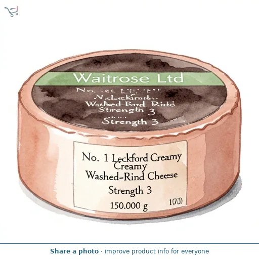 No. 1 Leckford Creamy Washed-Rind Cheese Strength 3
