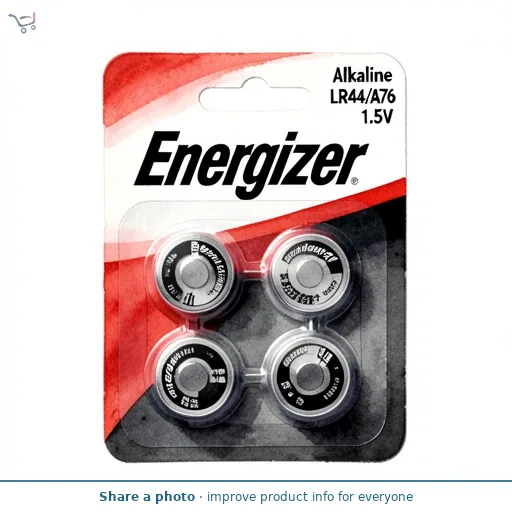 Energizer Alkaline LR44\u002FA76 1.5V