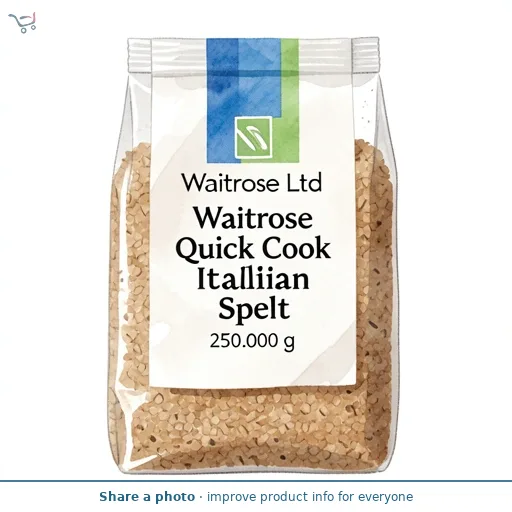 Waitrose Quick Cook Italian Spelt