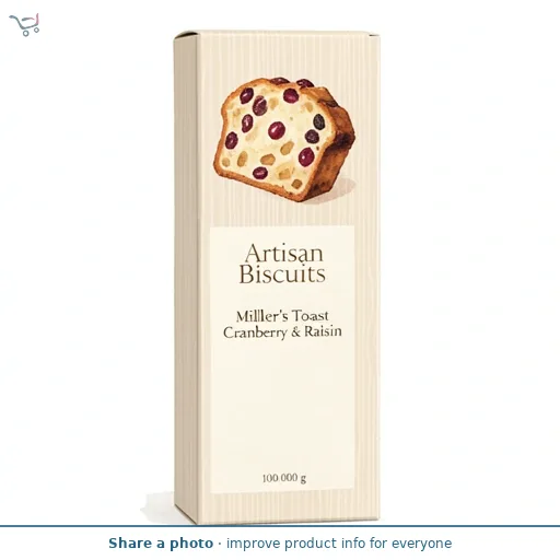 Miller's Toast Cranberry & Raisin
