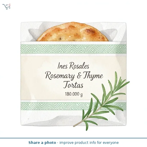 Ines Rosales Rosemary & Thyme Tortas