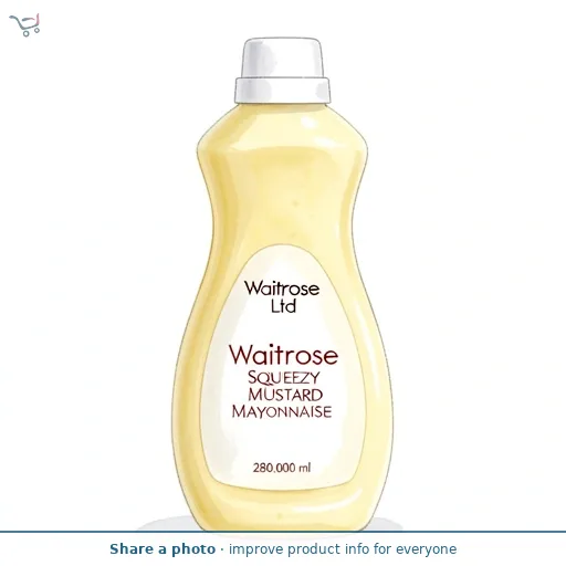 Waitrose Squeezy Mustard Mayonnaise