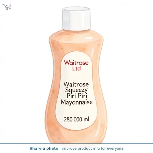 Waitrose Squeezy Piri Piri Mayonnaise
