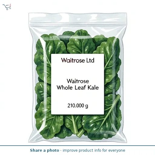 Waitrose Whole Leaf Kale