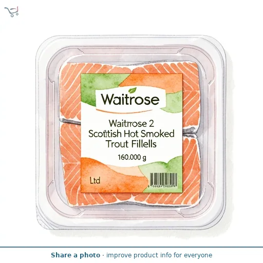Waitrose 2 Scottish Hot Smoked Trout Fillets