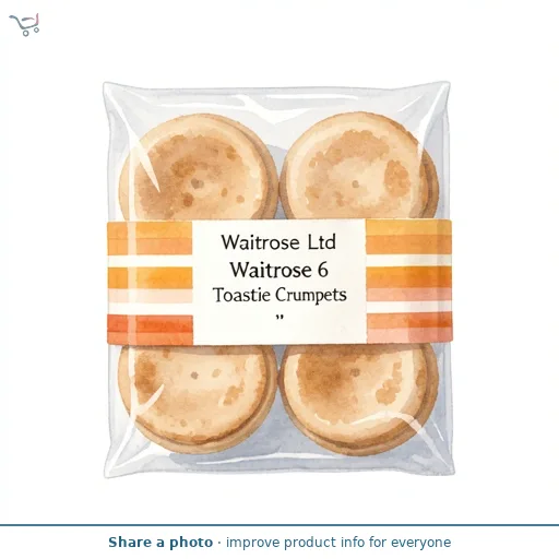 Waitrose 6 Toastie Crumpets