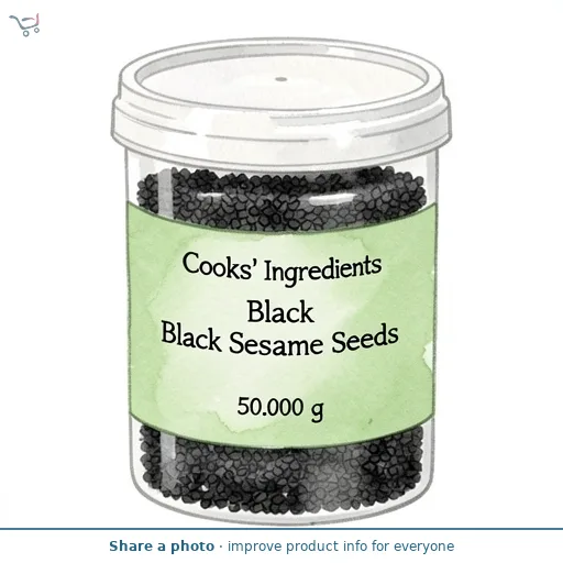 Cooks' Ingredients Black Sesame Seeds