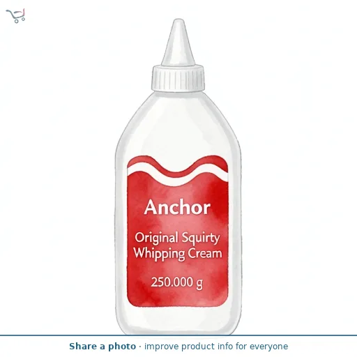 Anchor Original Real Cream Spray 250g