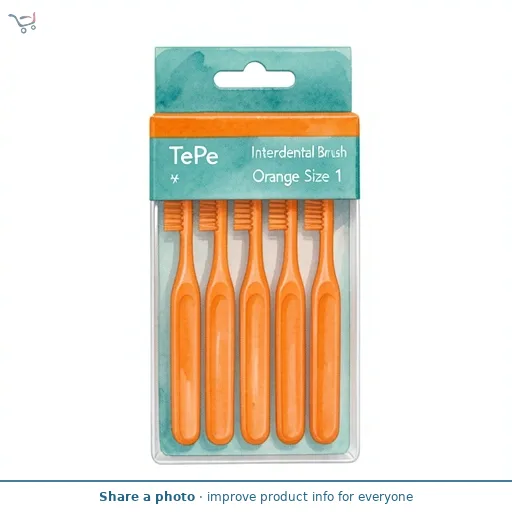 TePe Interdental Brush Orange Size 1