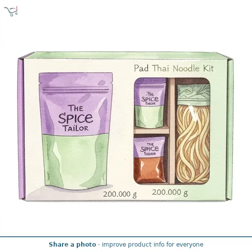 The Spice Tailor Pad Thai Noodle & Sauce Meal Kit 200g