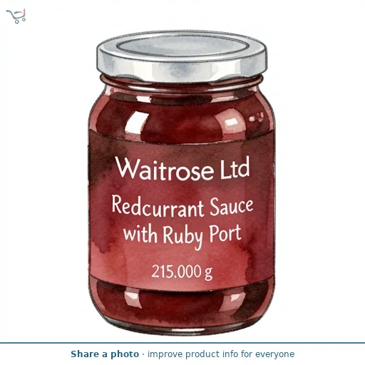 Waitrose Redcurrant Sauce with Ruby Port