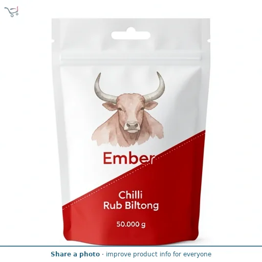 Ember Chilli Rub Biltong 
