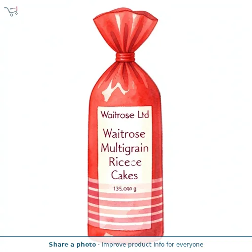 Waitrose Multigrain Rice Cakes