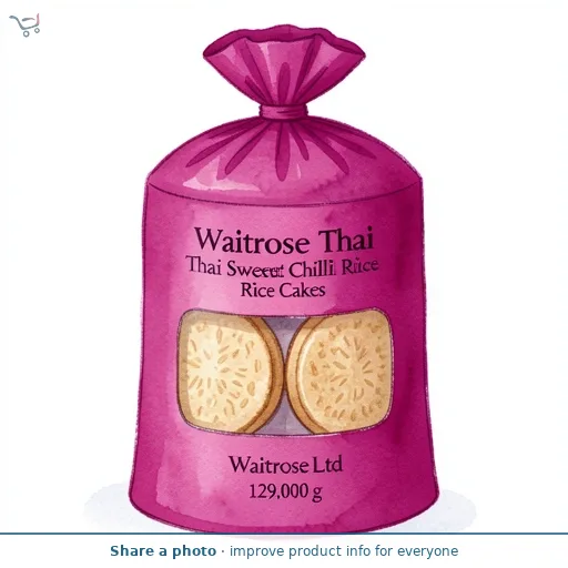 Waitrose Thai Sweet Chilli Rice Cakes