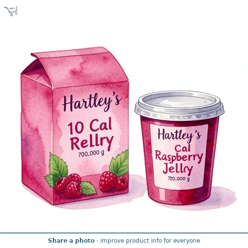 Hartley's 10 Cal Raspberry Flavour Jelly Pots 4 x 175g (700g)