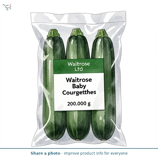 Waitrose Baby Courgettes