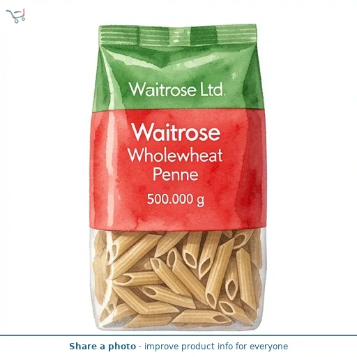 Waitrose Wholewheat Penne