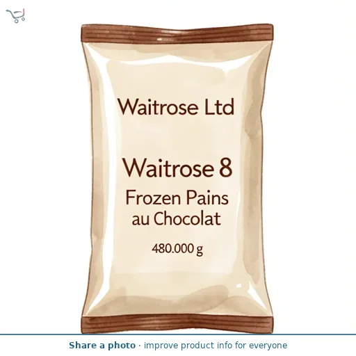 Waitrose 8 Frozen Pains au Chocolat