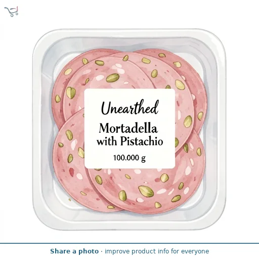 Unearthed Mortadella with Pistachio