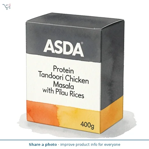 ASDA Protein Tandoori Chicken Masala with Pilau Rices 400g