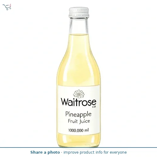Waitrose Pineapple Fruit Juice