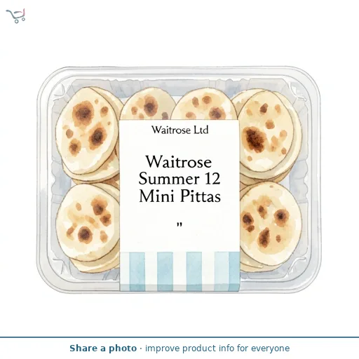 Waitrose Summer 12 Mini Pittas