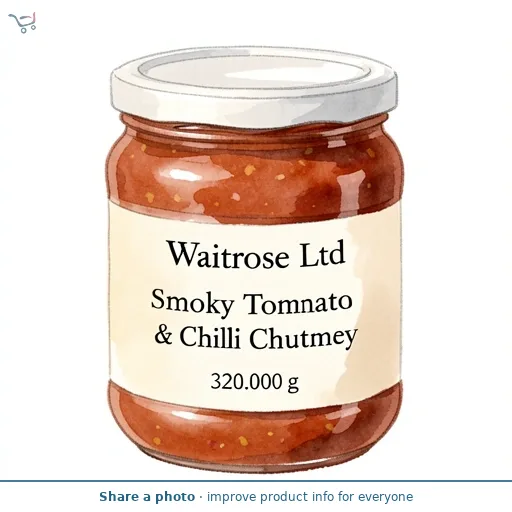 Waitrose Smoky Tomato & Chilli Chutney