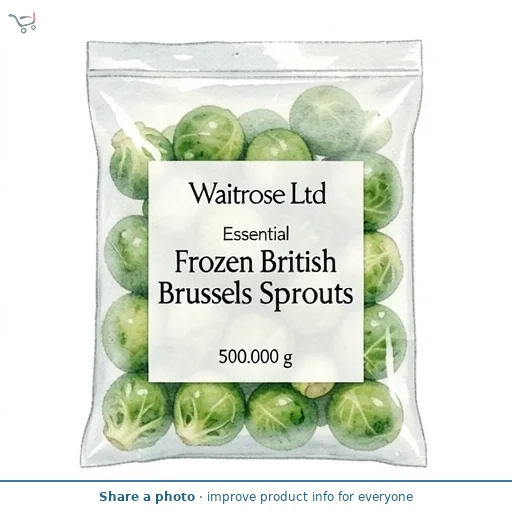 Essential Frozen British Brussels Sprouts