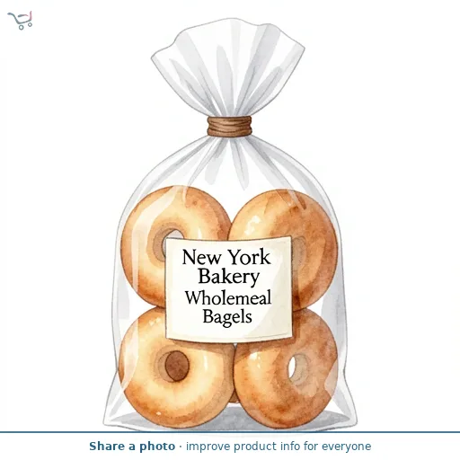 New York Bakery Wholemeal Bagels